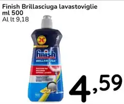 Famila Finish Brillasciuga lavastoviglie offerta
