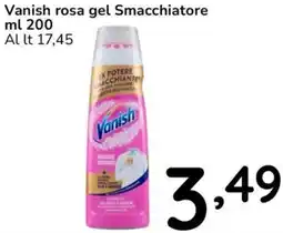 Famila Vanish rosa gel Smacchiatore offerta