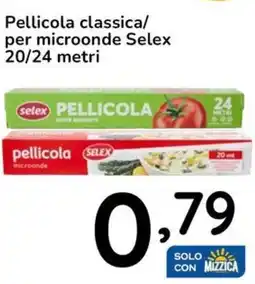 Famila Pellicola classica/ per microonde Selex 20/24 metri offerta