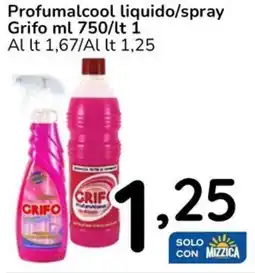 Famila Profumalcool liquido/spray Grifo offerta