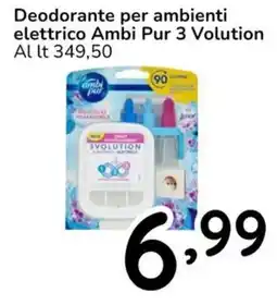 Famila Deodorante per ambienti elettrico Ambi Pur 3 Volution offerta