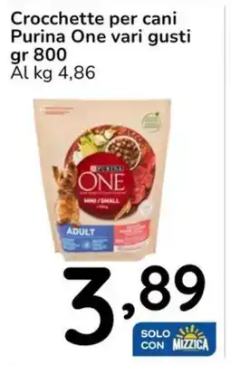 Famila Crocchette per cani Purina One offerta