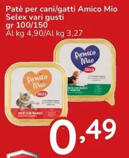 Famila Patè per cani/gatti Amico Mio Selex offerta