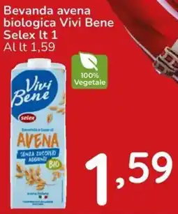 Famila Bevanda avena biologica Vivi Bene Selex offerta