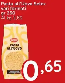 Famila Pasta all'Uovo Selex offerta