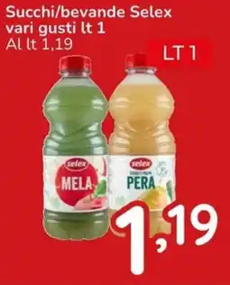 Famila Succhi/bevande Selex offerta