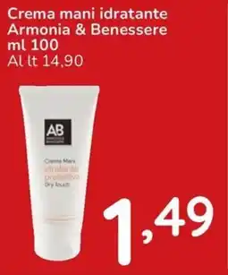 Famila Crema mani idratante Armonia & Benessere offerta