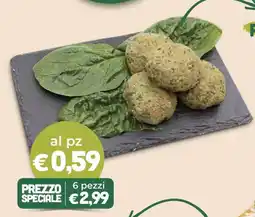 Famila Polpette di spinaci offerta