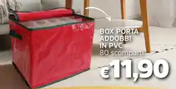 Famila Box porta addobbi in PVC 80 scomparti offerta