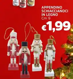 Famila Appendino schiaccianoci in legno cm 9 offerta