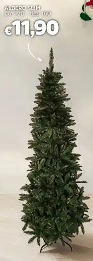 Famila Albero slim cm 120 tips 160 offerta