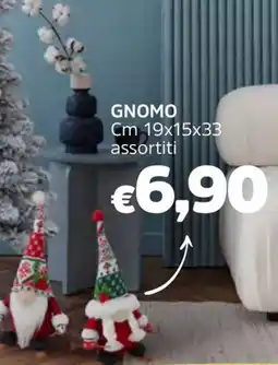 Famila Gnomo cm 19x15x33 offerta