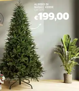 Famila Albero di natale verde cm 270 offerta