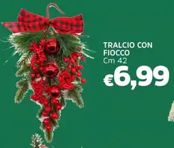 Famila Tralcio con fiocco cm 42 offerta