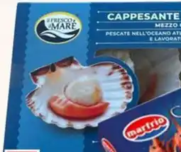 MEGA IL FRESCO E IL MARE cappesante mezzo guscio con corallo IQF congelate offerta