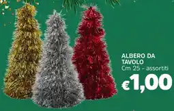 Famila Albero da tavolo cm 25 offerta