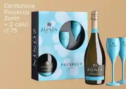 Famila Confezione Prosecco Zonin + 2 calici offerta