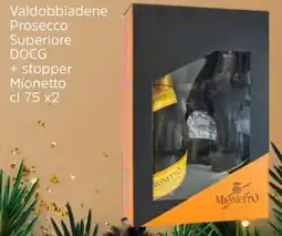 Famila Valdobbiadene Prosecco Superiore DOCG + stopper Mionetto offerta