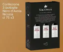 Famila Confezione 3 bottiglie Nero d'Avola Nicosia offerta