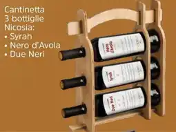Famila Cantinetta 3 bottiglie Nicosia offerta