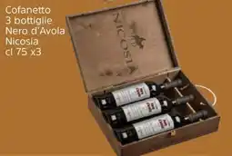 Famila Cofanetto 3 bottiglie Nero d'Avola Nicosia offerta