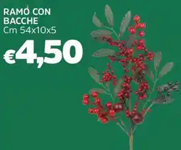 Famila Ramo con bacche cm 54x10x5 offerta