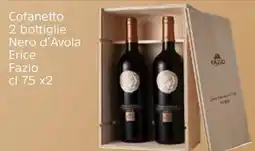 Famila Cofanetto 2 bottiglie Nero d'Avola Erice Fazio offerta