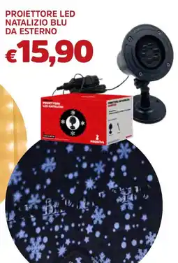 Famila Proiettore led natalizio blu da esterno offerta