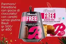 Famila Panmoro/ Panettone con gocce di cioccolato/ con canditi senza glutine Bauli offerta
