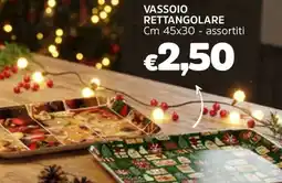 Famila Vassoio rettangolare cm 45x30 offerta