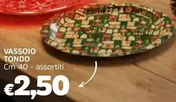 Famila Vassoio tondo cm 40 offerta