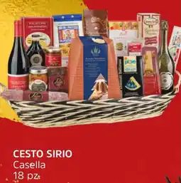 Famila Cesto sirio Casella 18 pz. offerta