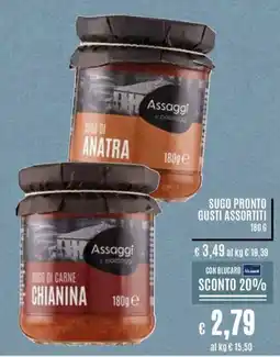 Il Gigante Sugo pronto offerta