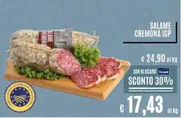 Il Gigante Salame cremona IGP offerta