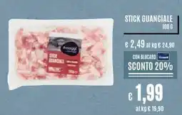 Il Gigante Stick guanciale offerta