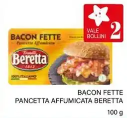 Il Gigante Bacon fette pancetta affumicata BERETTA offerta