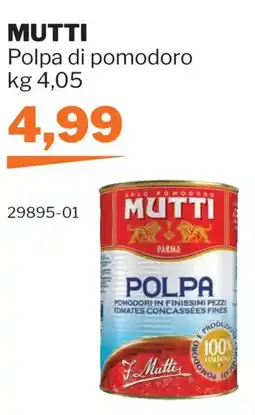 GrosMarket MUTTI Polpa di pomodoro offerta
