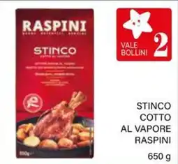 Il Gigante Stinco cotto al vapore RASPINI offerta