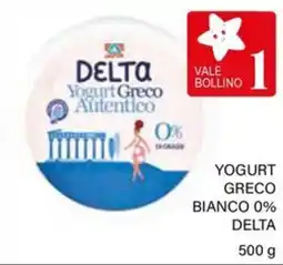 Il Gigante Yogurt greco bianco 0% DELTA offerta