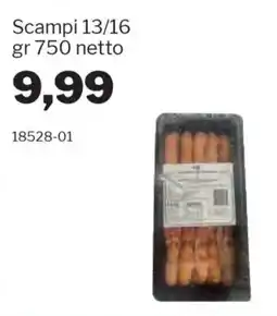 GrosMarket Scampi 13/16 offerta