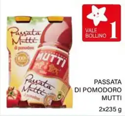 Il Gigante Passata di pomodoro MUTTI offerta