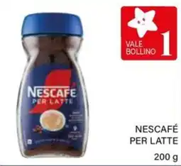 Il Gigante Nescafé per latte offerta