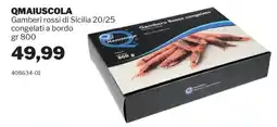 GrosMarket QMAIUSCOLA Gamberi rossi di Sicilia 20/25 congelati a bordo offerta