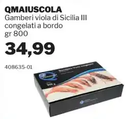 GrosMarket QMAIUSCOLA Gamberi viola di Sicilia III congelati a bordo offerta