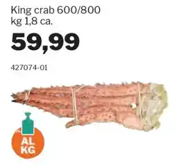 GrosMarket King crab 600/800 offerta