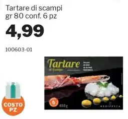 GrosMarket Tartare di scampi offerta