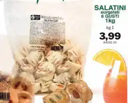 GrosMarket SALATINI surgelati 6 GUSTI offerta
