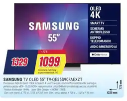 Trony SAMSUNG TV OLED 55" TV-QE55S90FAEXZT offerta