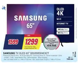 Trony SAMSUNG TV OLED 65" QE65S85FAEXZT offerta