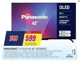 Trony PANASONIC TV OLED 4K 48″ 48Z80BEZ offerta